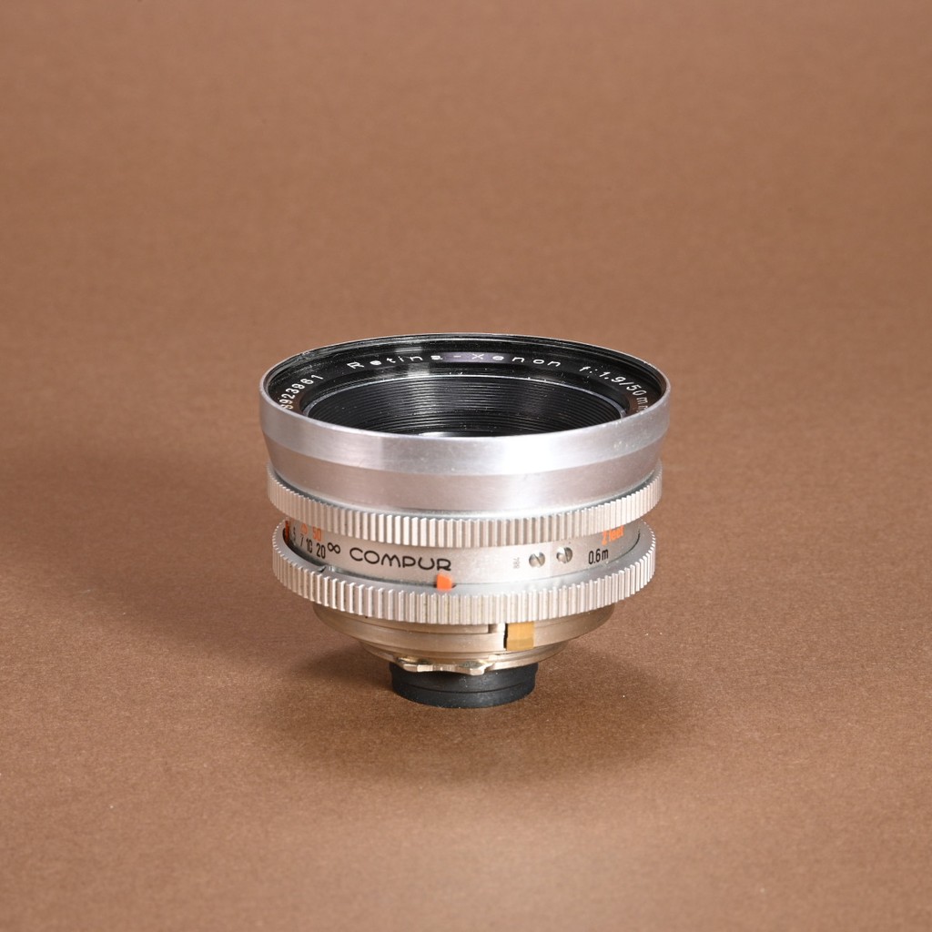 Schneider-Kreuznach 50mm f/1.9 Retina-Xenon DKL Lens | Blue Moon