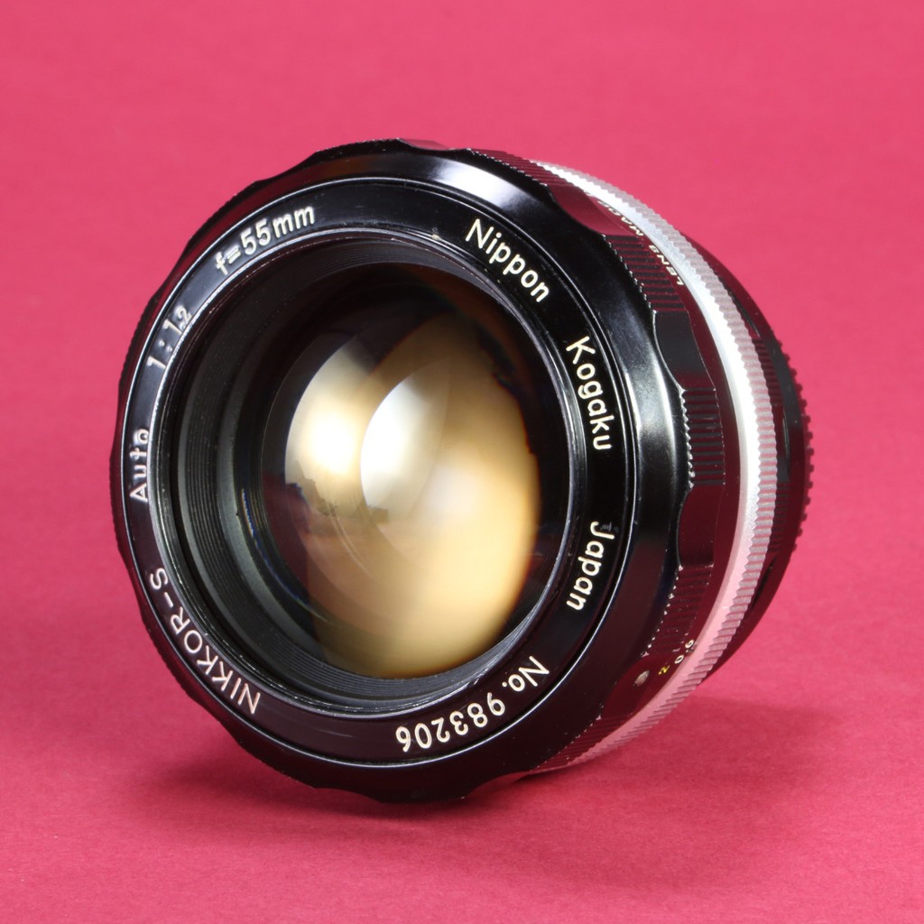 Nikon 55mm f1.2 Nikkor-S Non-AI Lens - Ultra-fast Prime Lens for