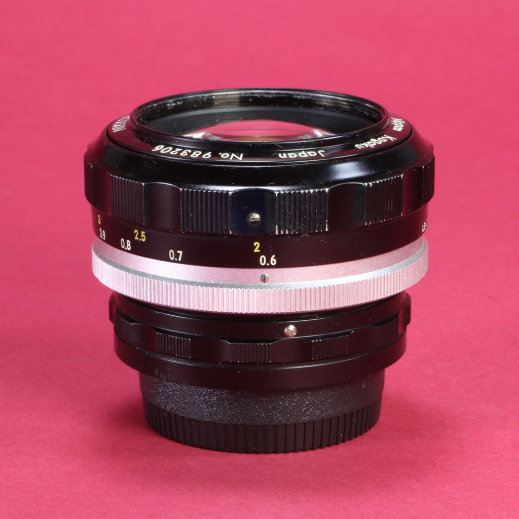 Nikon 55mm f1.2 Nikkor-S Non-AI Lens - Ultra-fast Prime Lens for
