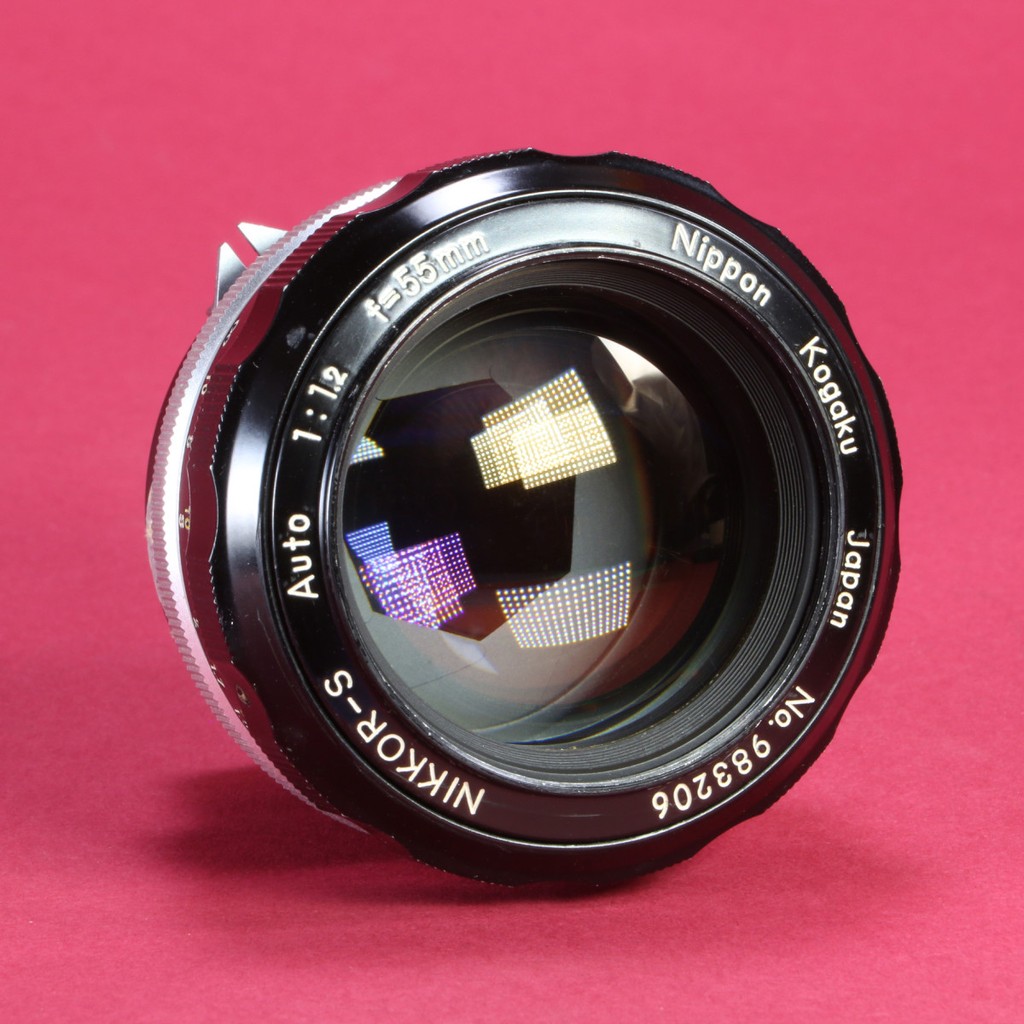 Nikon 55mm f1.2 Nikkor-S Non-AI Lens - Ultra-fast Prime Lens for