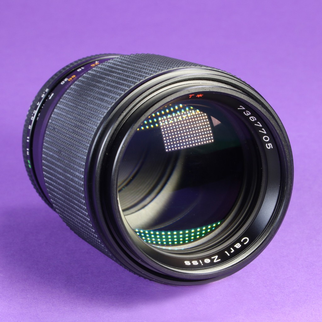 Carl Zeiss 135mm f2.8 Sonnar T* Lens for Contax/Yashica | Blue