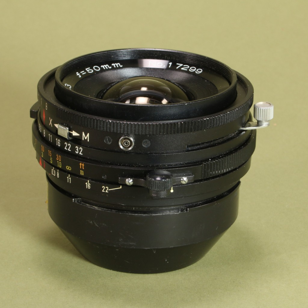 Mamiya 50mm f6.3 Lens for Mamiya Press | Blue Moon Camera