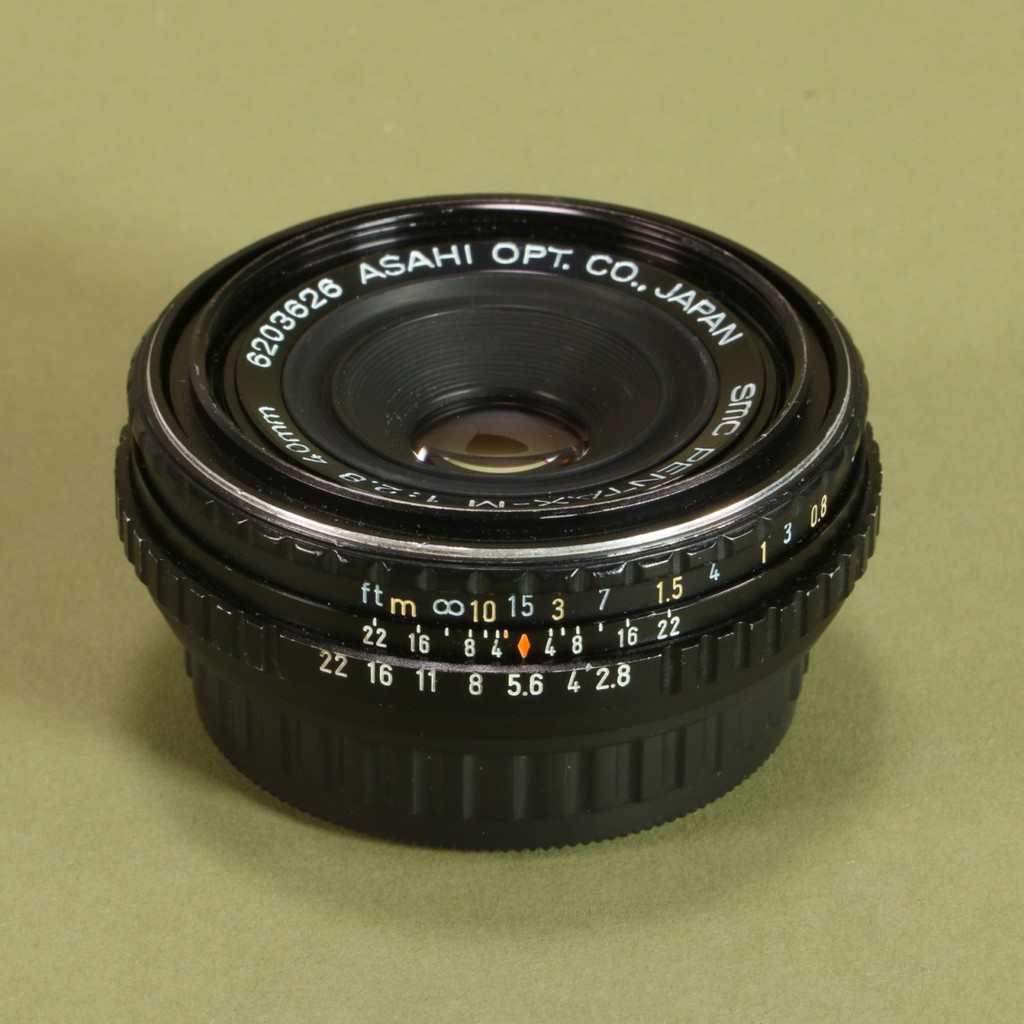 Used Pentax 40mm f2.8 SMC Pentax-M Lens for PK-M | Compact Pancake