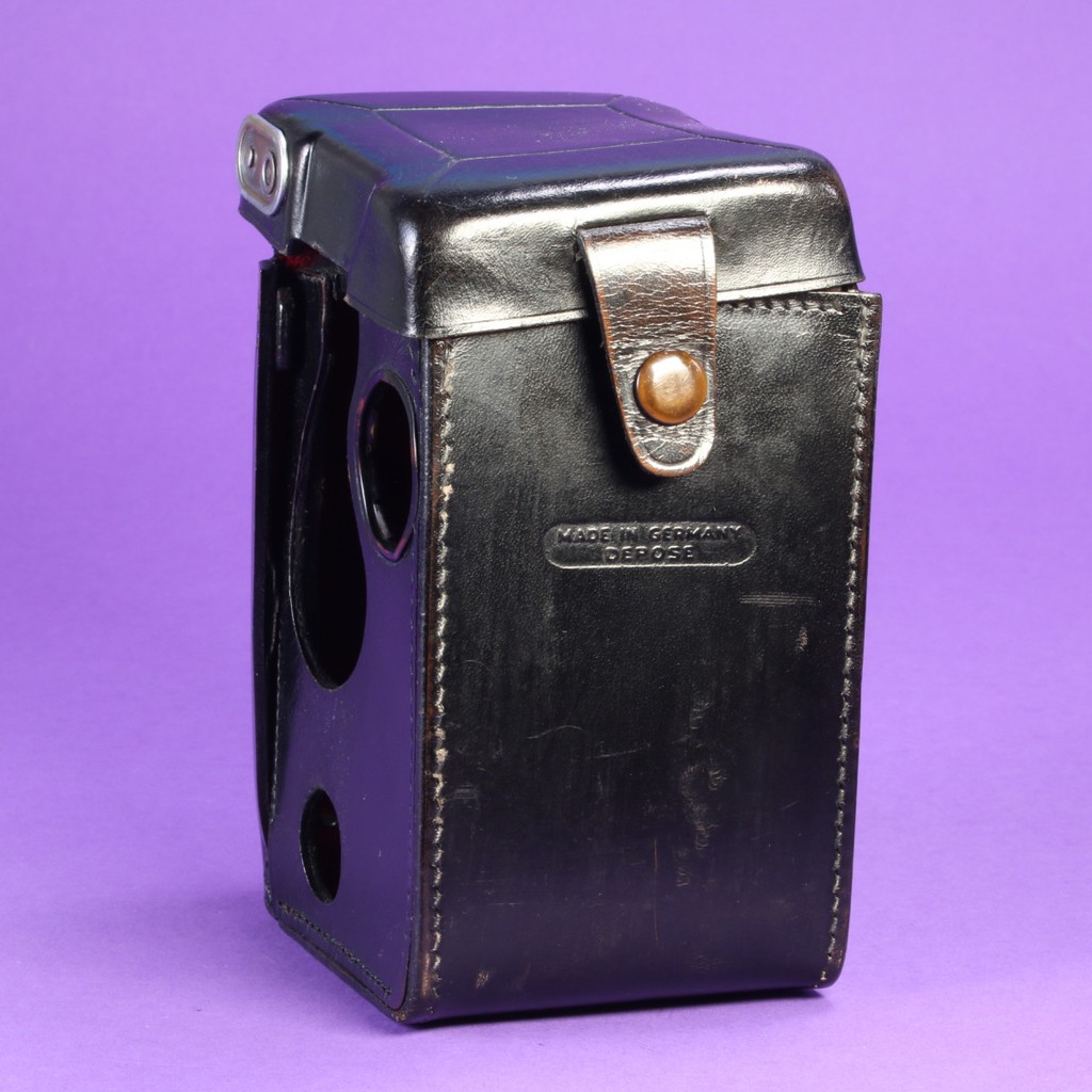 Rollei Leather Ever Ready Case for Rolleiflex 2.8E - Black | Blue