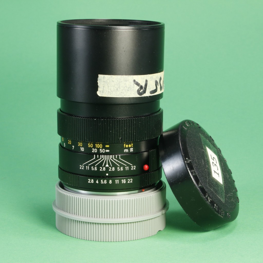 Leica 135mm f2.8 Elmarit-R 3-Cam Lens for Leica R | Blue Moon Camera