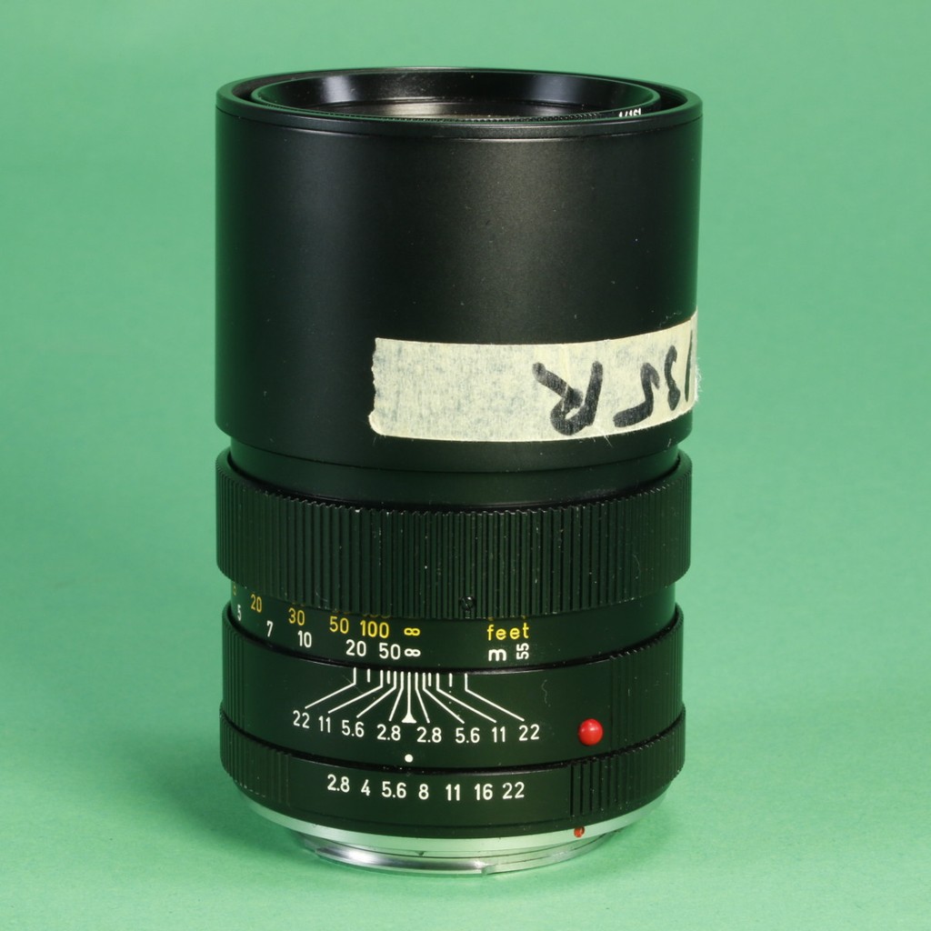 Leica 135mm f2.8 Elmarit-R 3-Cam Lens for Leica R | Blue Moon Camera
