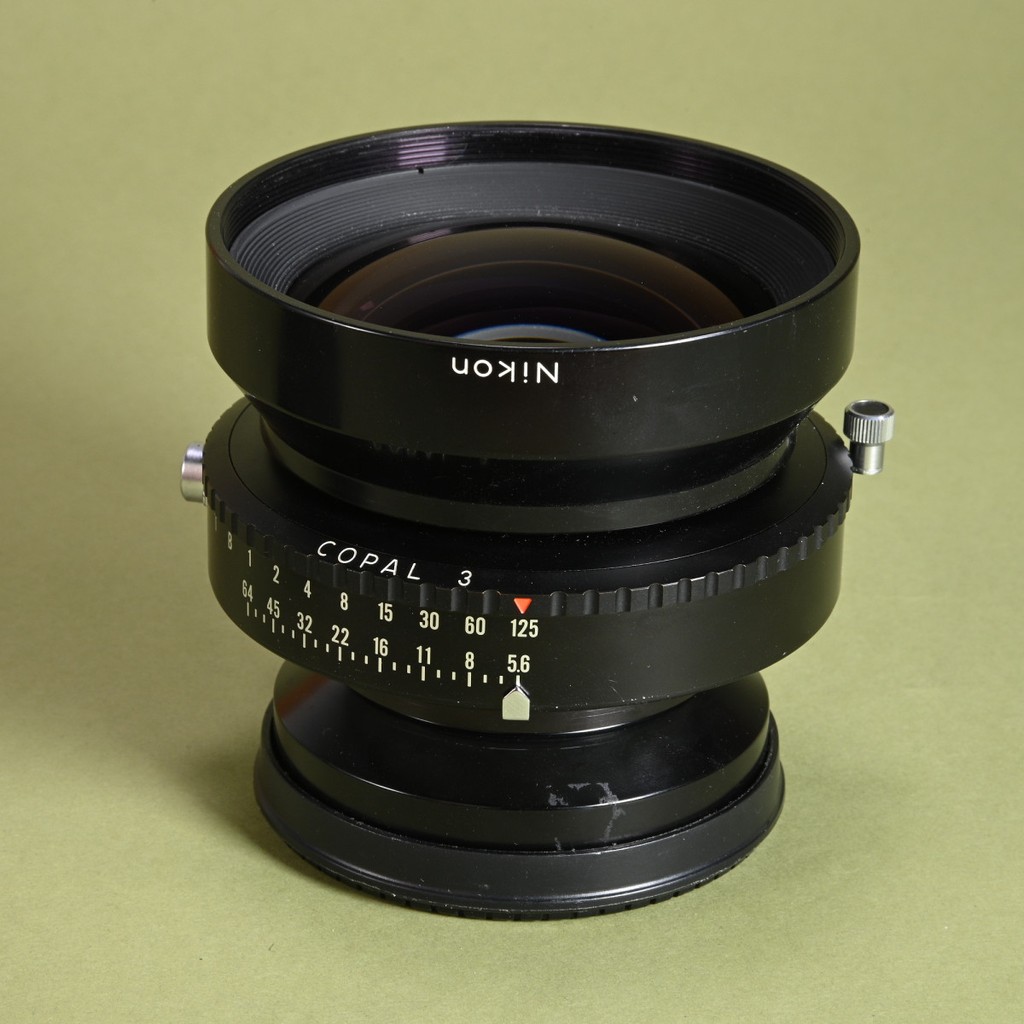 Nikon NIKKOR-W 300mm F5.6 Copal #3 大判4×5 Used Nikon 300mm f5.6 Nikkor-W Lens - Large Format Photography