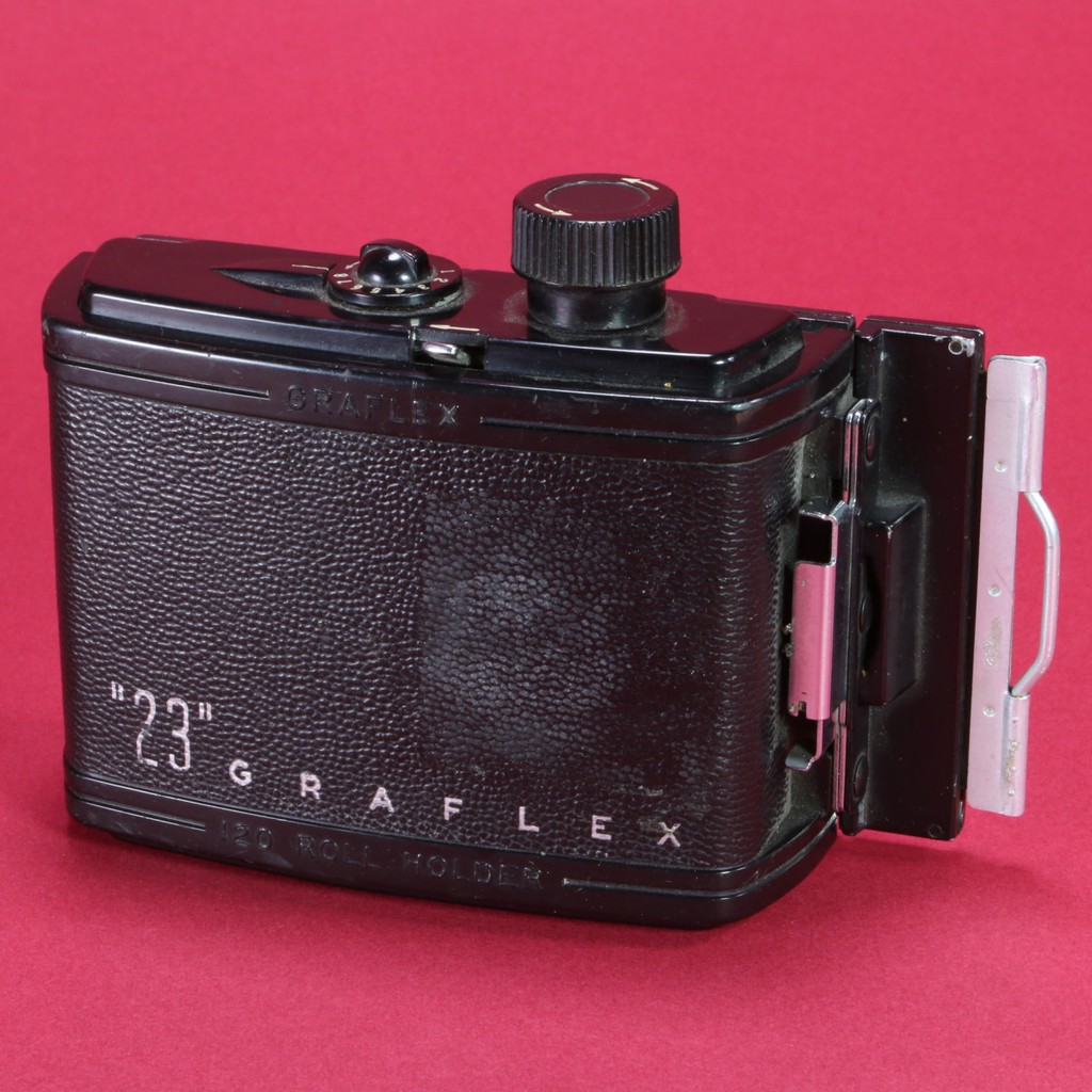 Graflex 23 120 Roll Film Back for 2x3 Cameras - Slotted for