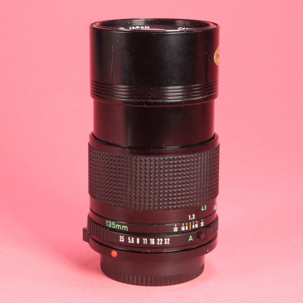 Canon 135mm f3.5 FD Lens | Blue Moon Camera
