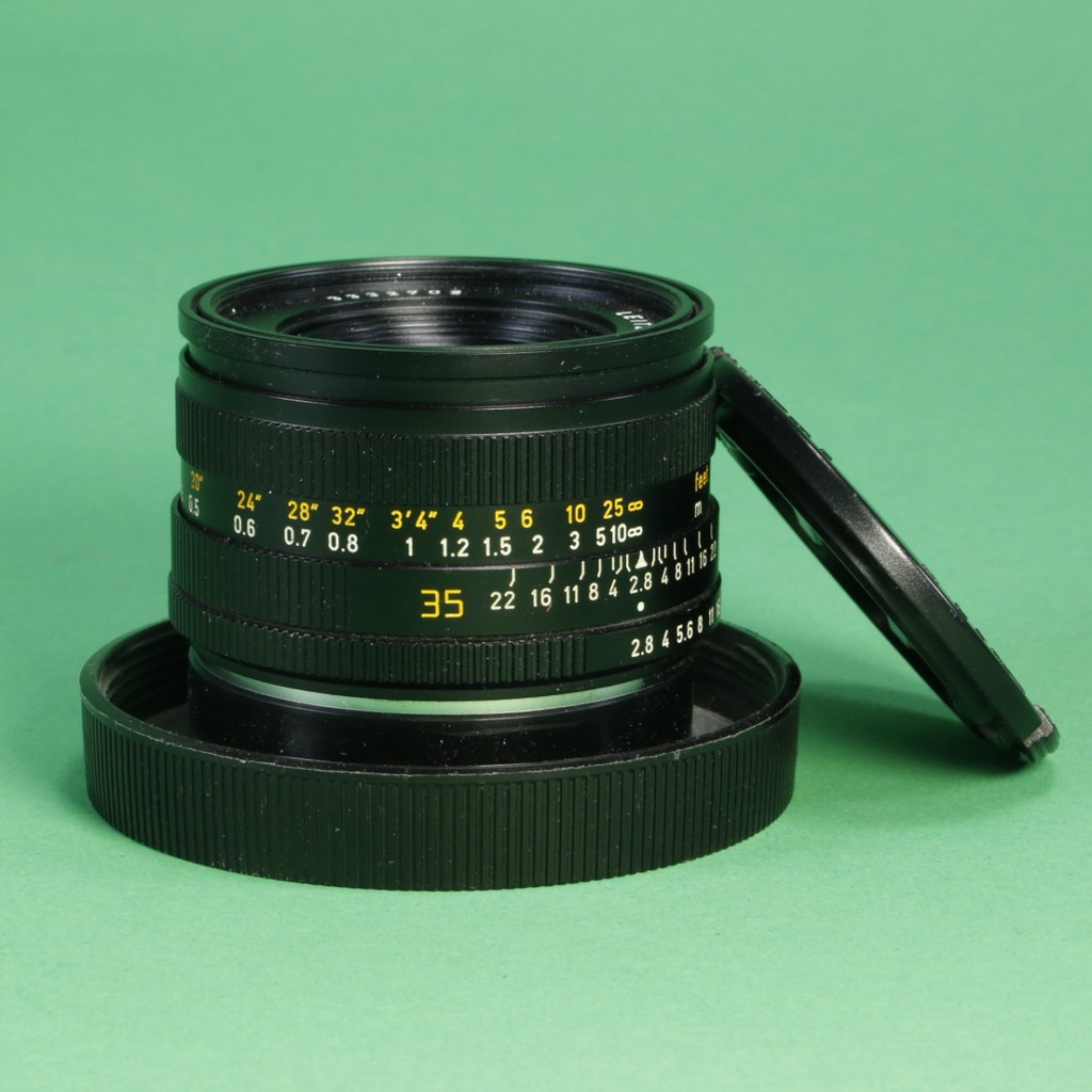 Leica 35mm f2.8 Elmarit-R 3-Cam Lens for Leica R | Blue Moon Camera
