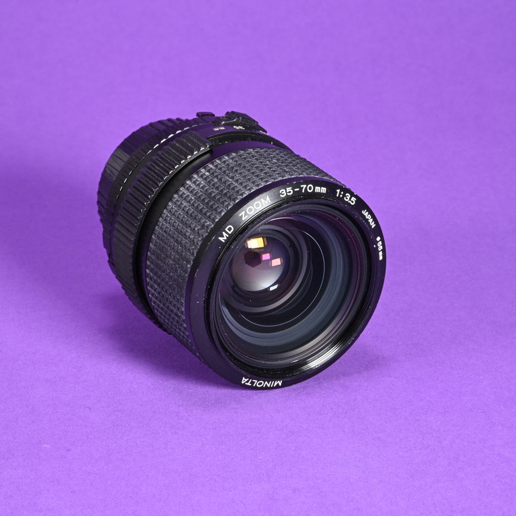 Used Minolta 35-70mm f3.5 MD Zoom Lens for MD Cameras | Blue Moon