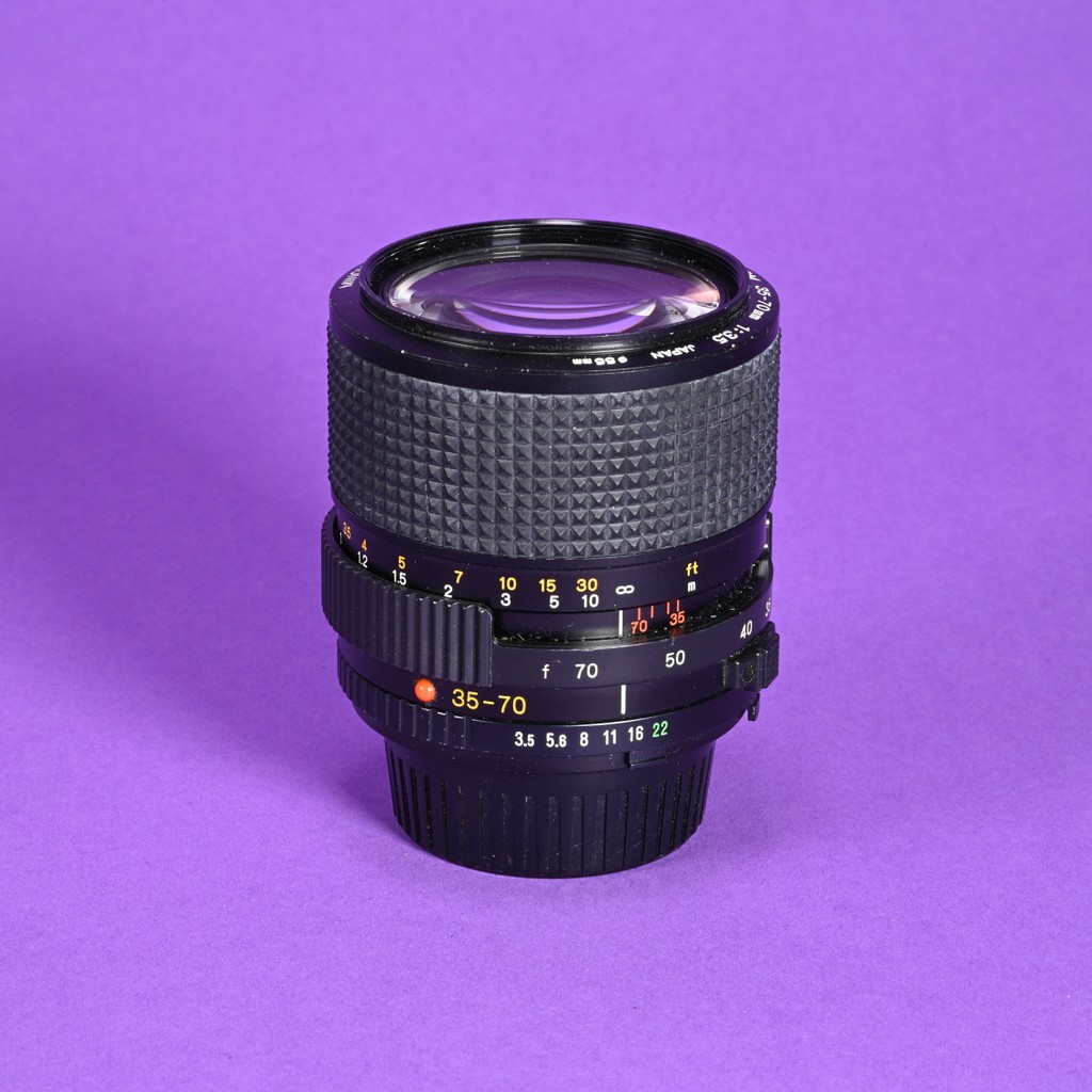 Used Minolta 35-70mm f3.5 MD Zoom Lens for MD Cameras | Blue Moon