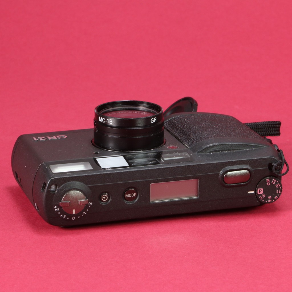Ricoh GR21 Camera - Compact and Feature-Rich 35mm Camera | Blue