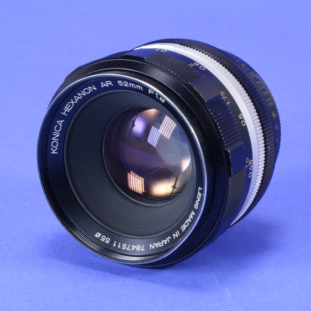 Konica 52mm f1.8 Hexanon AR Lens for 35mm SLR Konica Autoreflex
