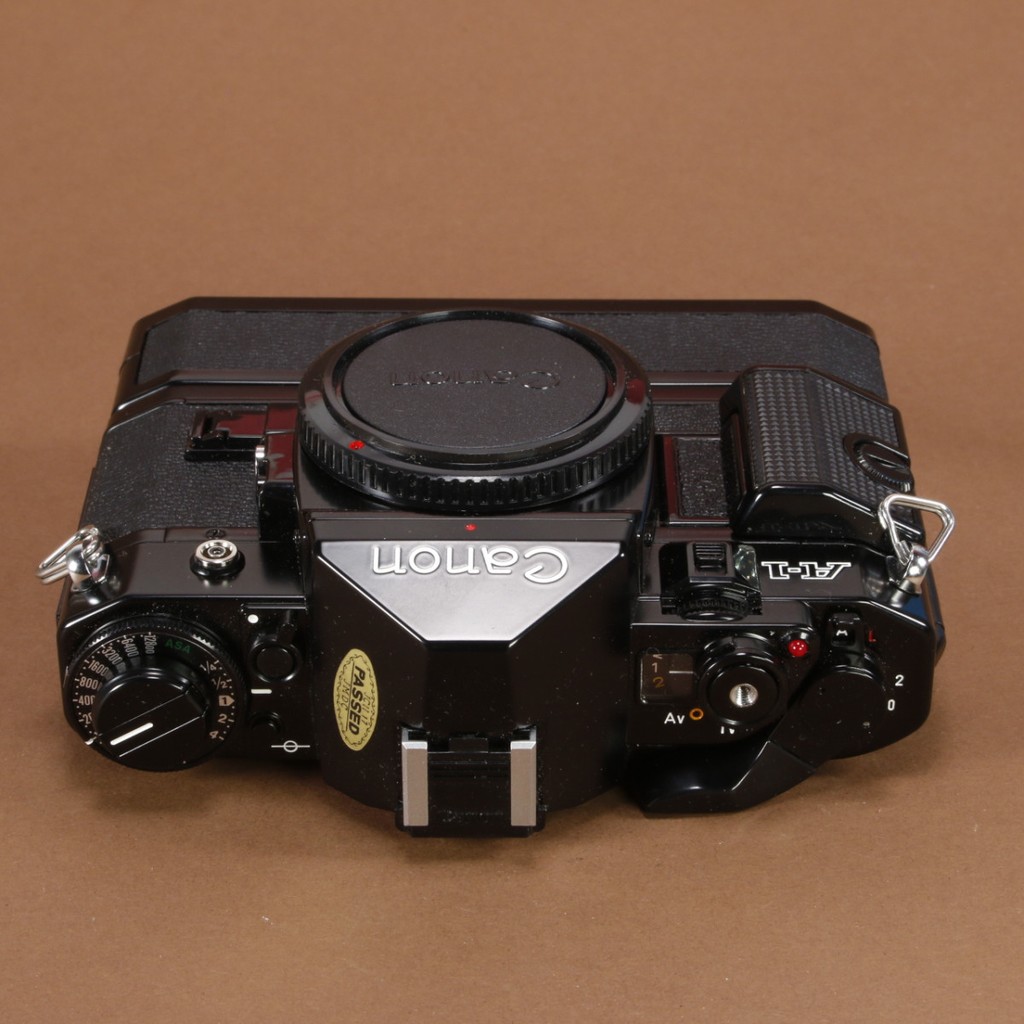 Canon A-1 Camera with Power Winder A | Blue Moon Camera