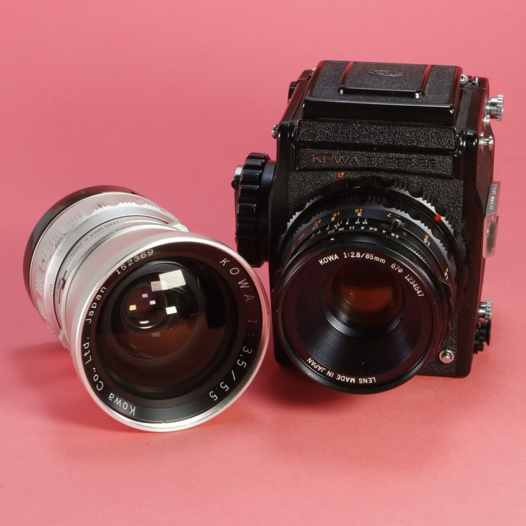 Kowa Super 66 Camera with Two Lenses | Blue Moon Camera