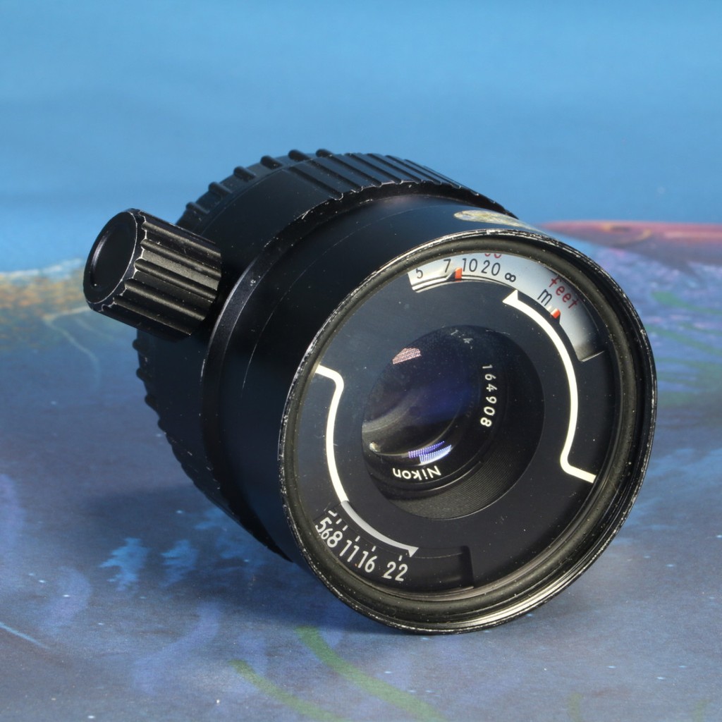 Nikkor-Q 80mm f4 レンズ Nikon 80mm f4 Nikkor-Q Lens for Nikonos | Blue Moon Camera