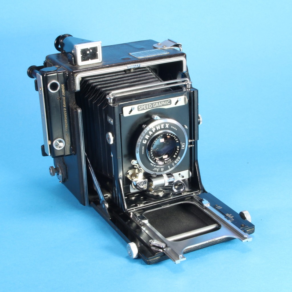Graflex Anniversary Speed Graphic 3.25x4.25 Camera | Blue Moon Camera