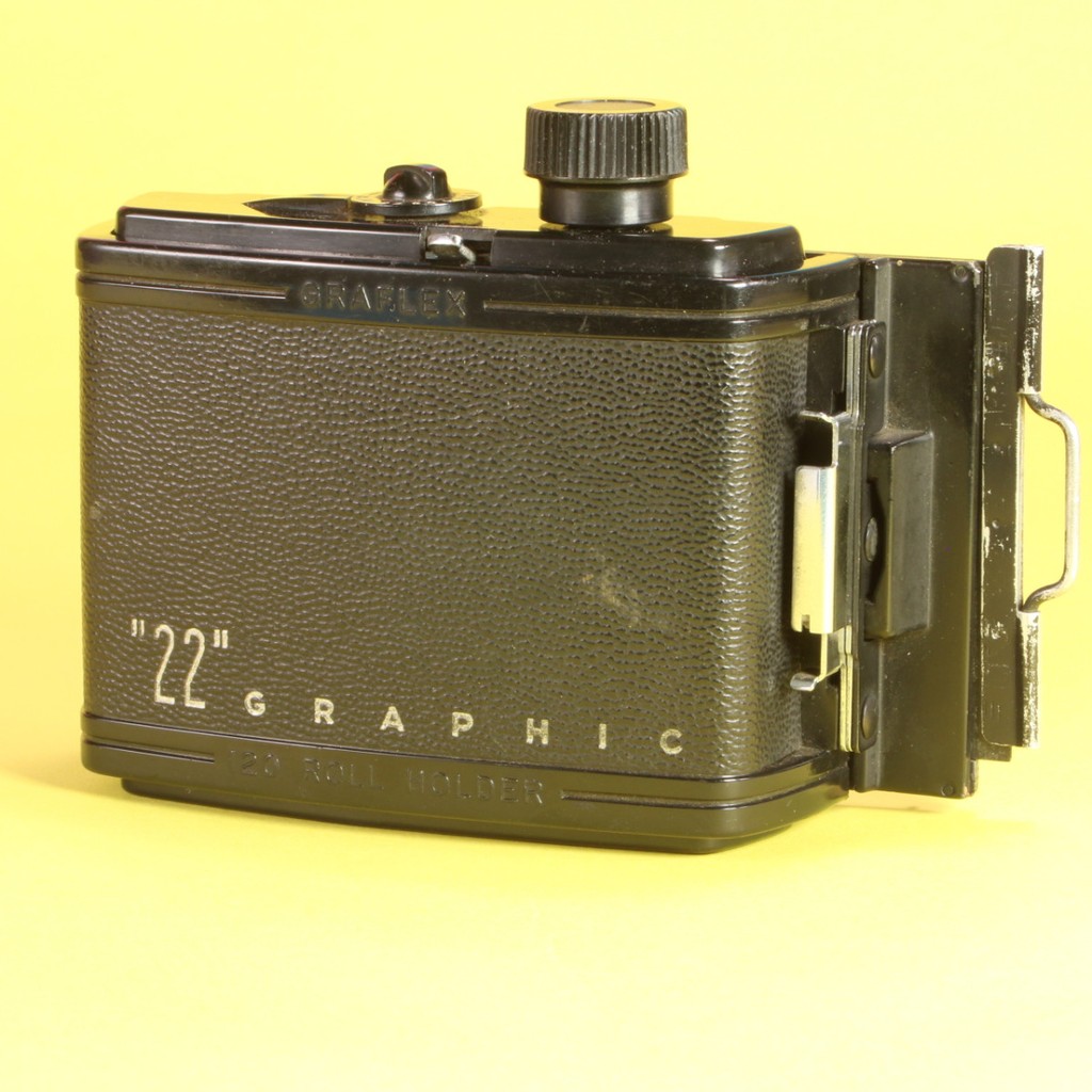 Graflex 22 Graphic 6x6 120 Roll Holder Back for 2x3 Cameras | Blue