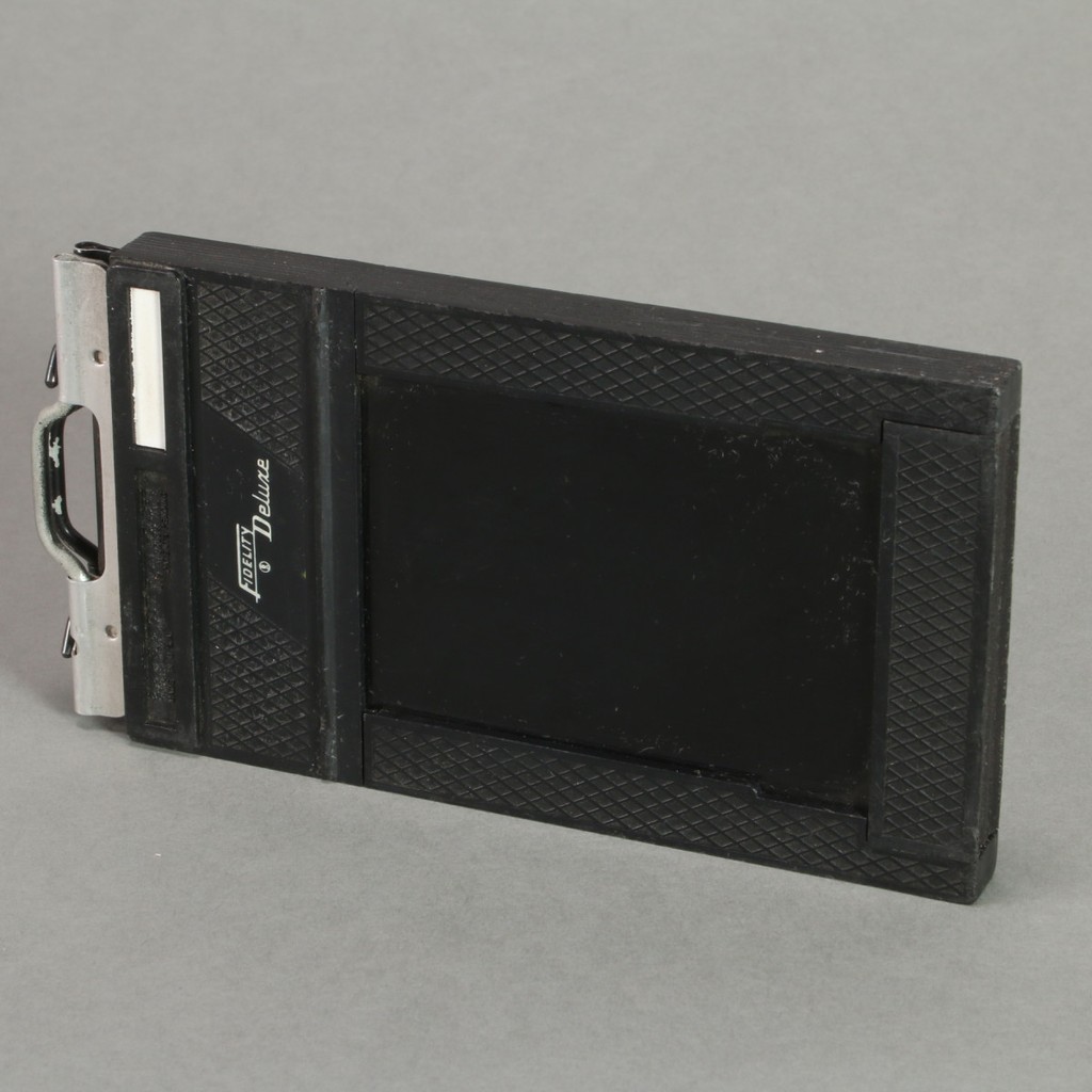 Used Fidelity Deluxe Sheet Film Holder - 2.25x3.25 for Graflex