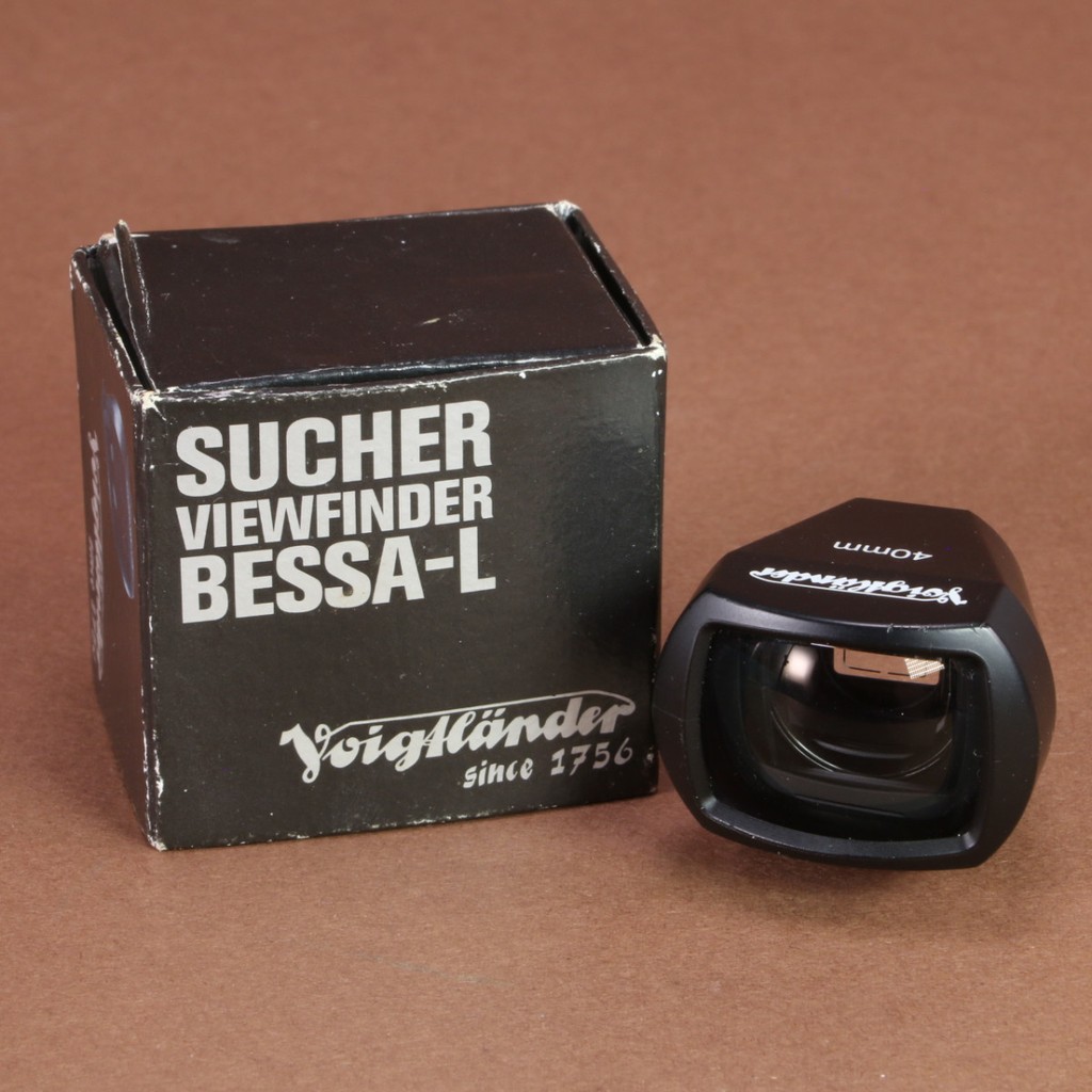 Used Voigtlander 40mm Viewfinder for Bessa-L - Compatible with