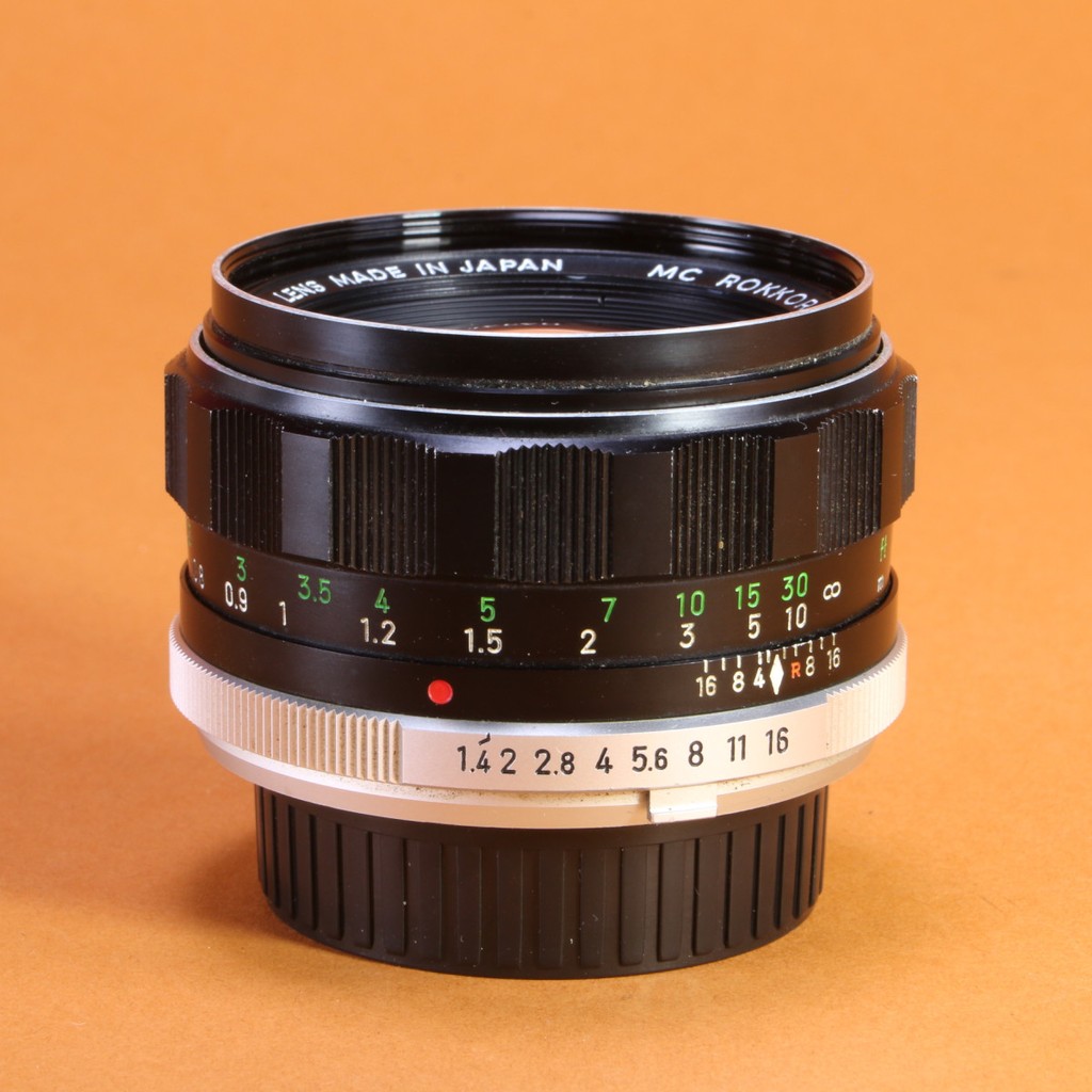 Minolta 58mm f1.4 MC Rokkor-PF Lens for MC | Blue Moon Camera