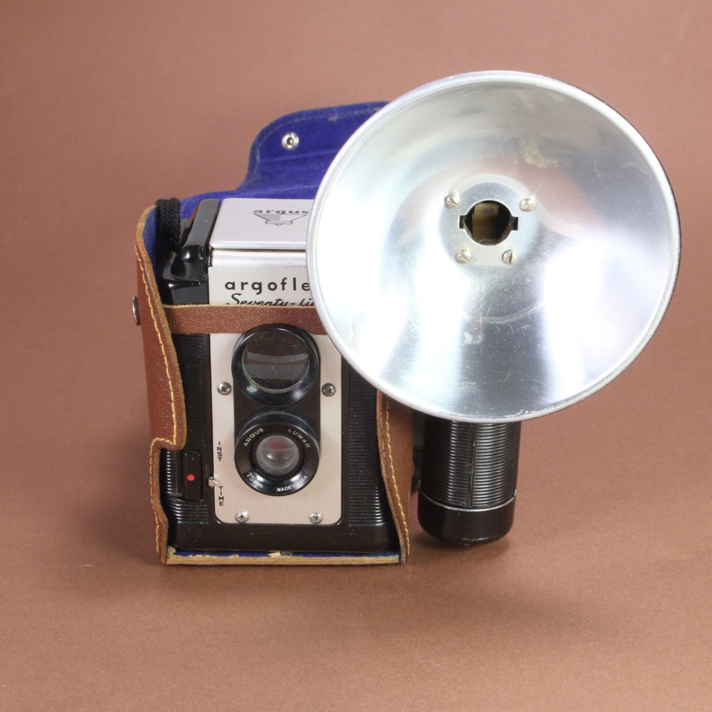 Argus Argoflex Seventy-Five Vintage Medium Format Camera | Blue
