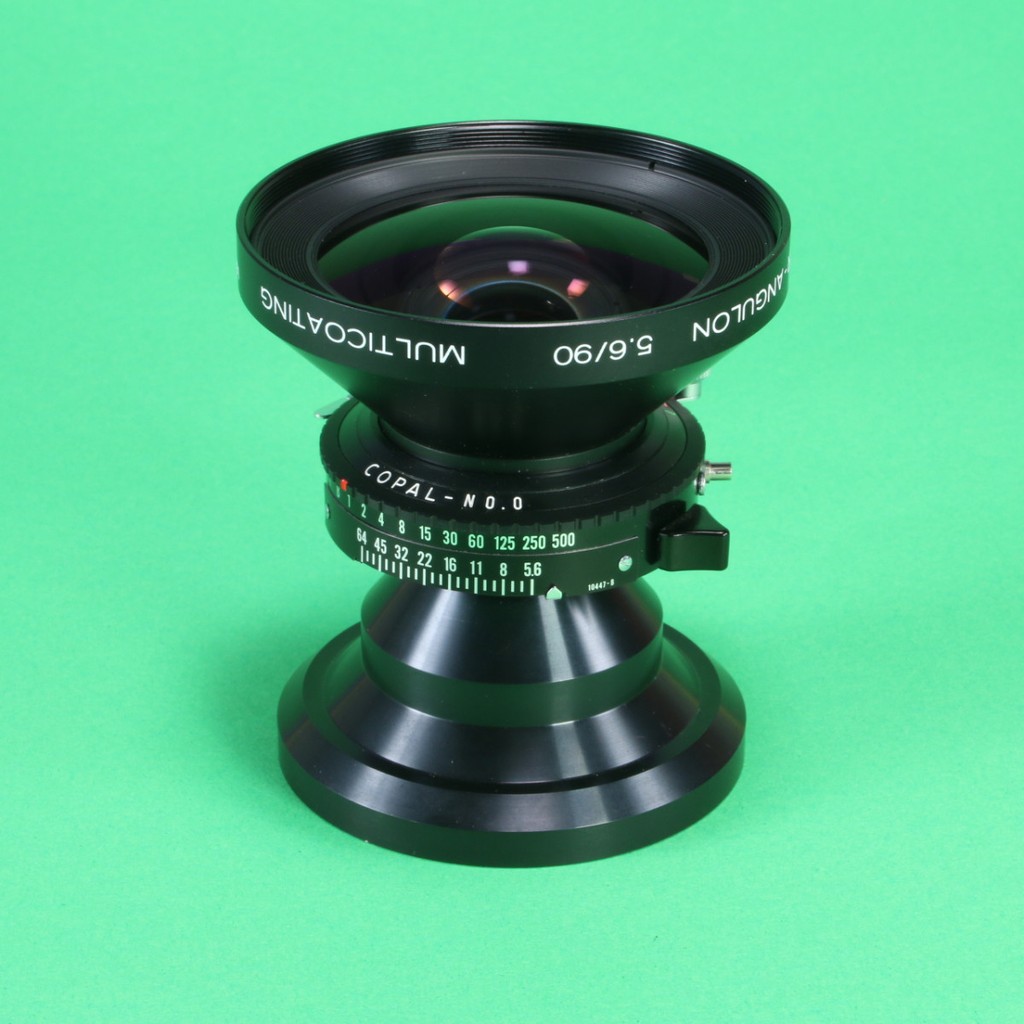 Schneider-Kreuznach 90mm f5.6 Super-Angulon Lens | Blue Moon Camera