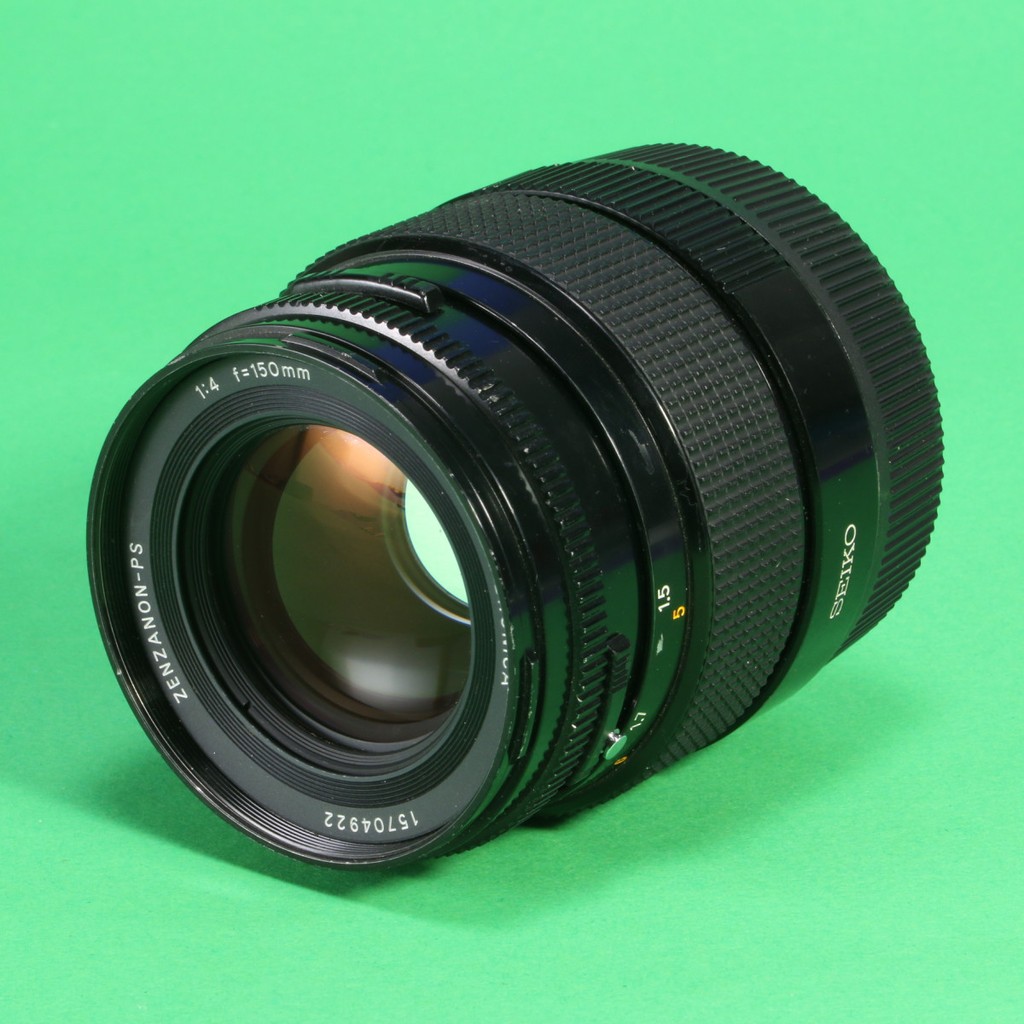 Bronica 150mm f4 Zenzanon-PS Lens for SQ | Blue Moon Camera