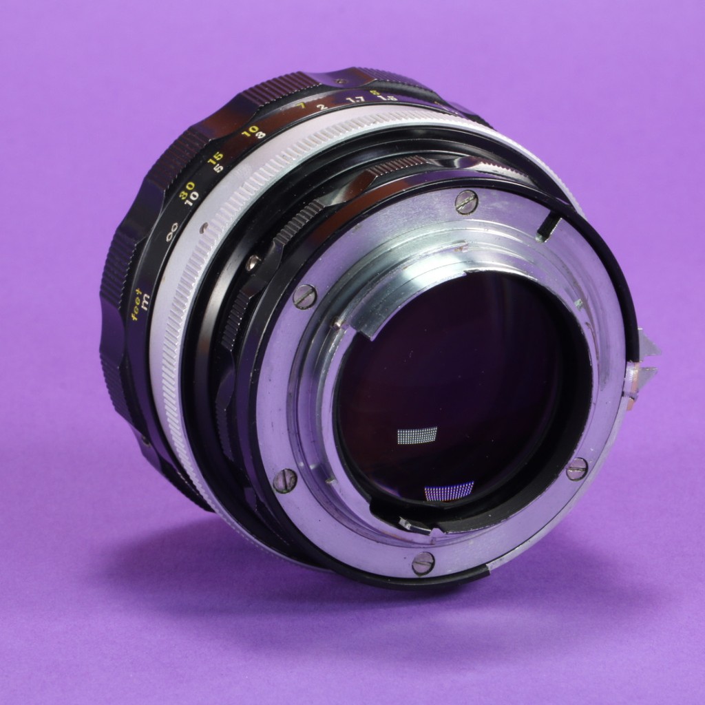 Nikon 55mm f1.2 Nikkor-S Non-AI Lens - Ultra-fast Prime Lens for