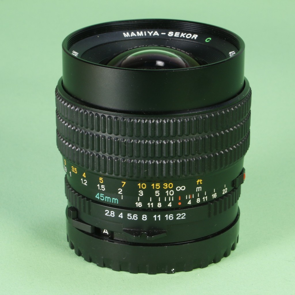 Mamiya 45mm f2.8 Sekor C N Lens for M645 | Blue Moon Camera