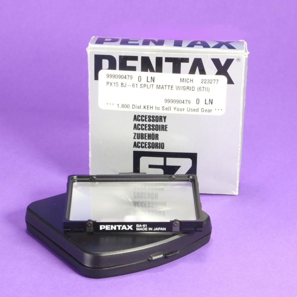 Pentax 67II Focusing Screen - BA-61 | Blue Moon Camera