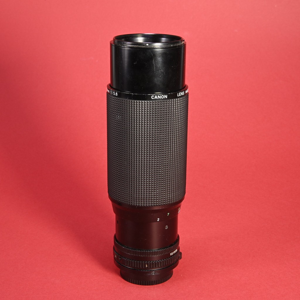 Canon FD 100-300mm f/5.6 Telephoto Zoom Lens | Blue Moon Camera