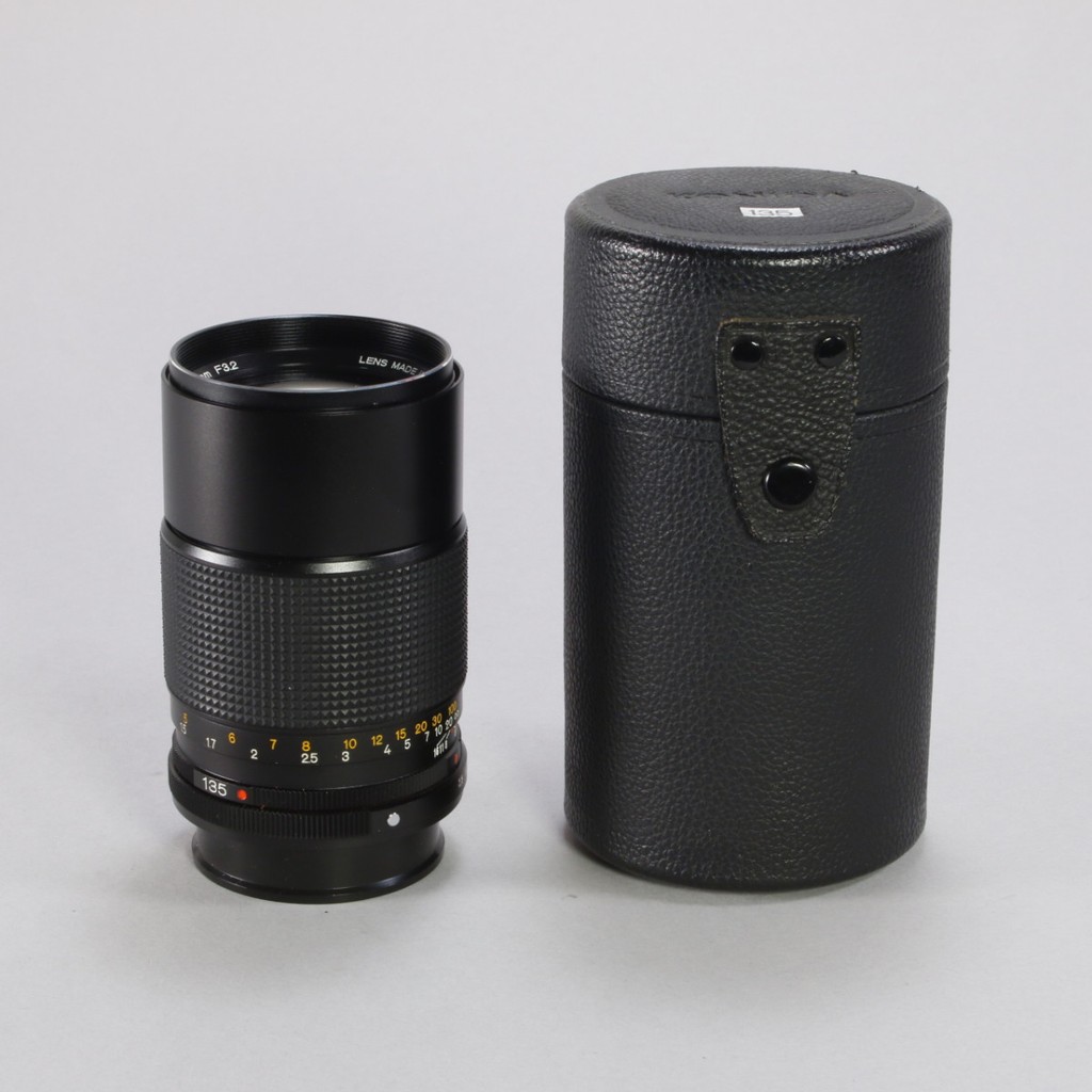 Konica 135mm f3.2 Hexanon AR Lens | Blue Moon Camera