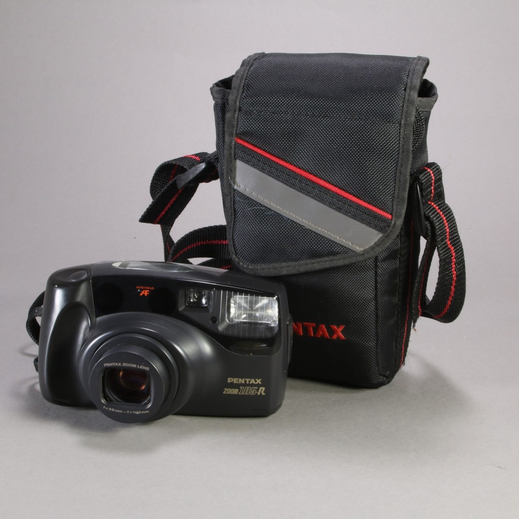 Pentax Zoom 105R: Versatile Point and Shoot 35mm Camera | Blue