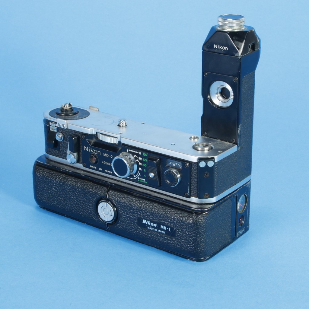 Nikon MD-2 Motor Drive with MB-1 | Blue Moon Camera