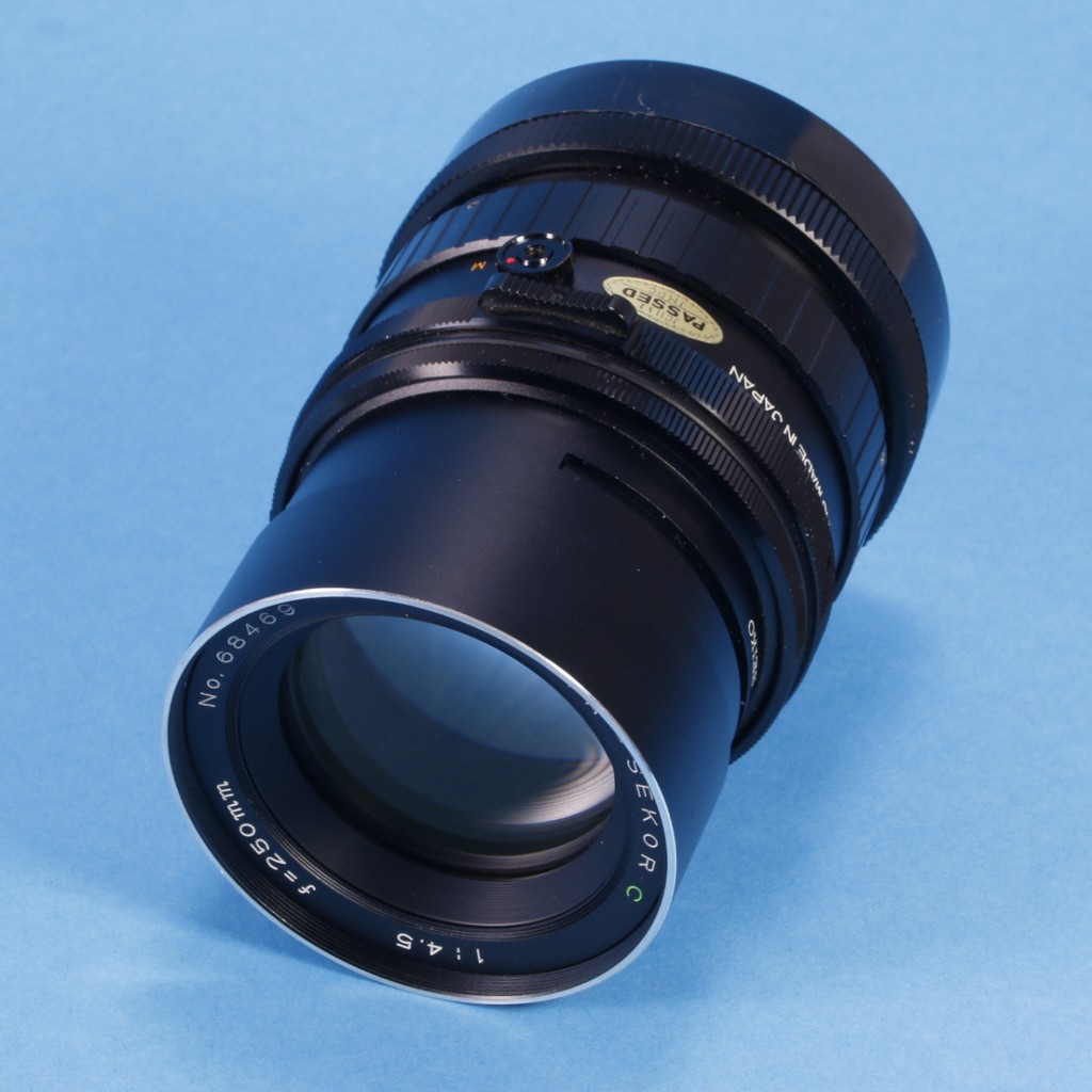 Mamiya-Sekor 250mm f4.5 C Lens for RB67 | Blue Moon Camera