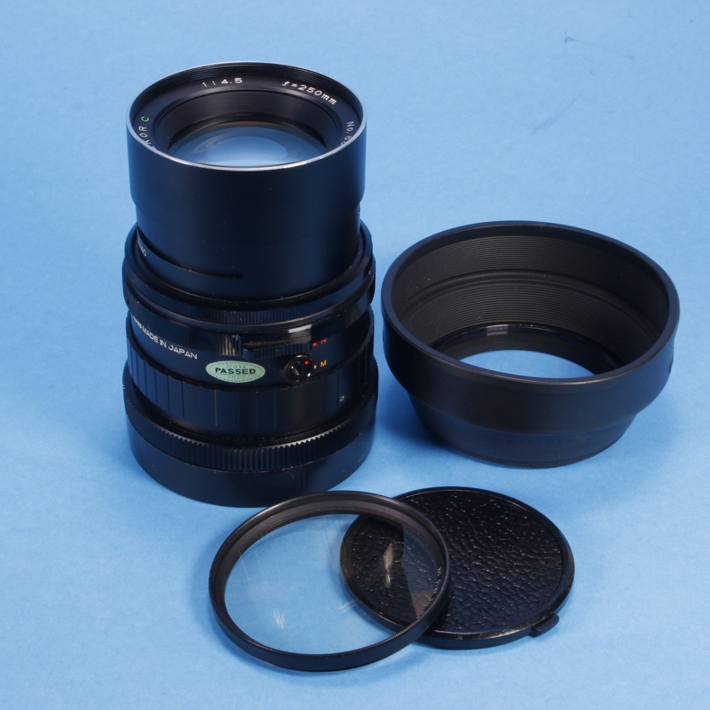 Mamiya-Sekor 250mm f4.5 C Lens for RB67 | Blue Moon Camera
