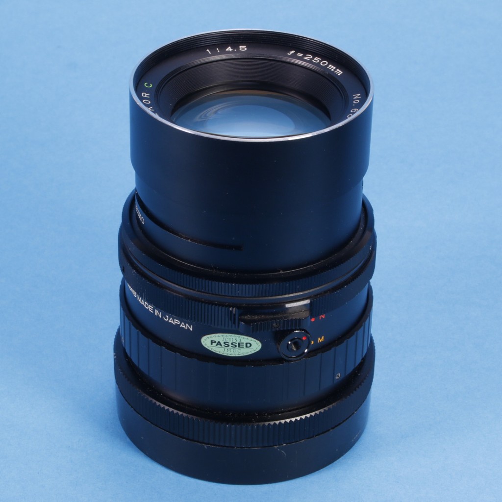 Mamiya-Sekor 250mm f4.5 C Lens for RB67 | Blue Moon Camera