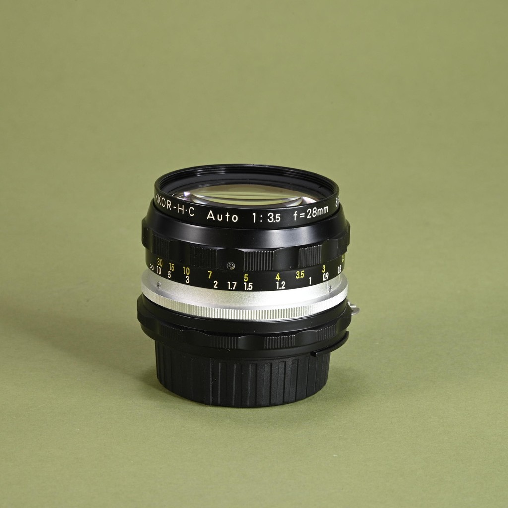 Nikon 28mm f/3.5 Nikkor-H.C Non-AI Lens (AI Converted) | Blue Moon