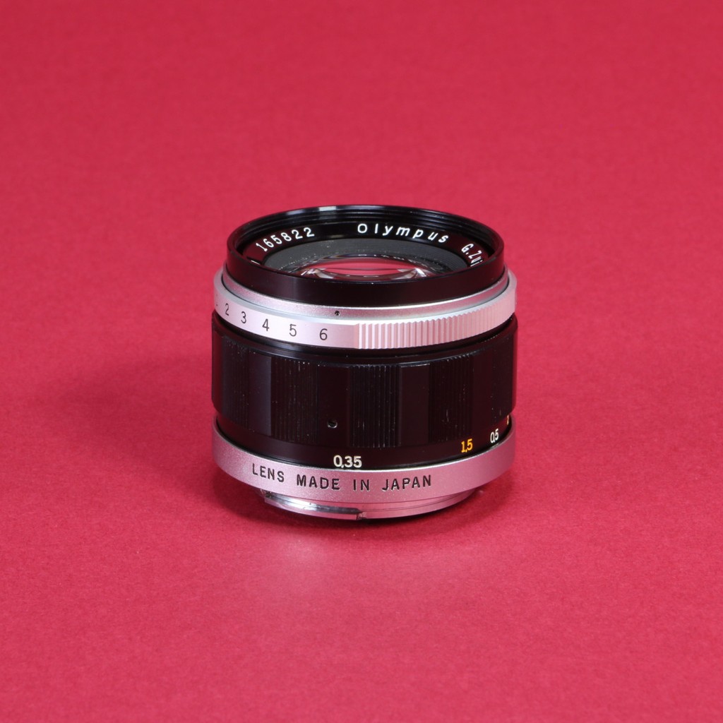 Olympus 40mm f1.4 G.Zuiko Auto-S Lens for Olympus Pen F | Blue