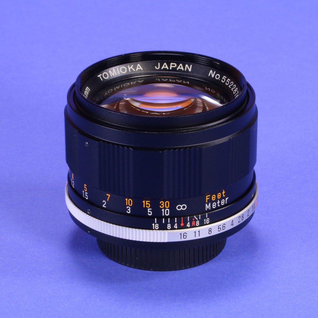 富岡光学製 ヤシノン AUTO YASHINON 55m f1.2 Tomioka 55mm f1.2 Auto Yashinon Lens for M42 | Blue Moon Camera