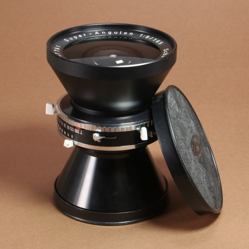 Schneider-Kreuznach 165mm f8 Super-Angulon Lens | Blue Moon Camera