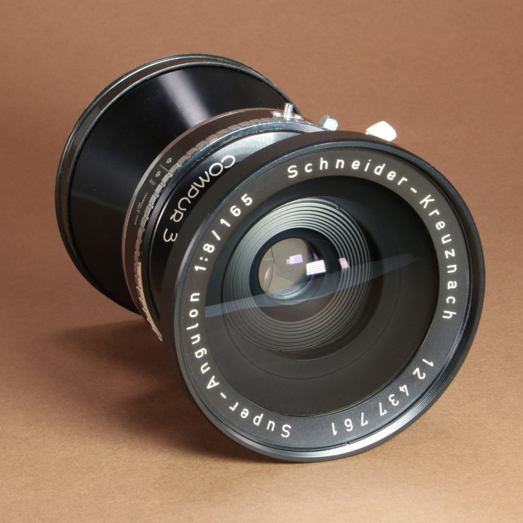 Schneider-Kreuznach 165mm f8 Super-Angulon Lens | Blue Moon Camera