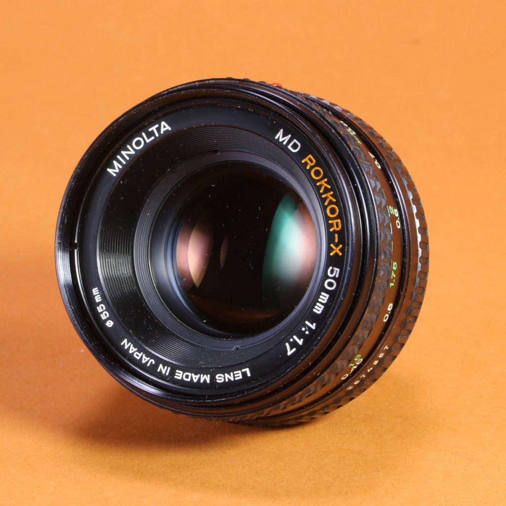 Minolta 50mm f1.7 Rokkor-X Lens for MD | Blue Moon Camera