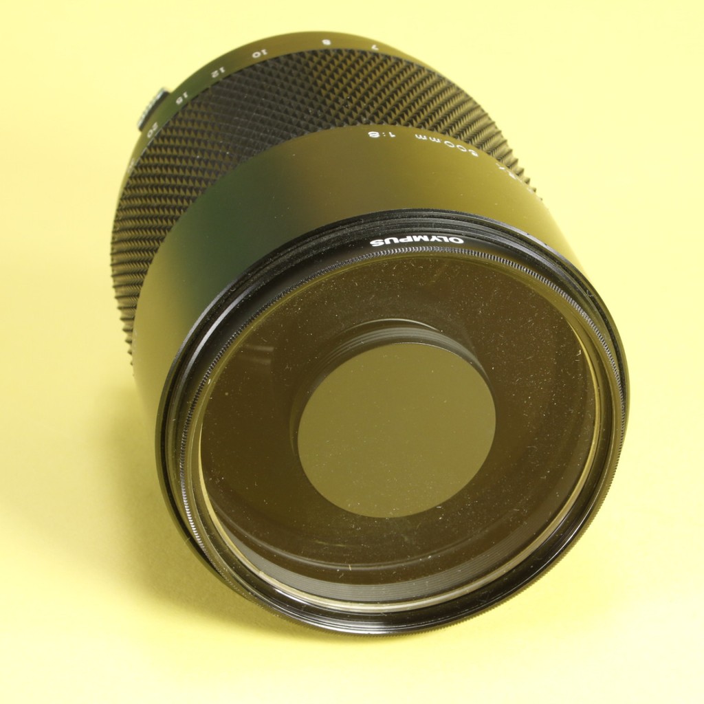 Olympus 500mm f8 Zuiko Reflex Mirror Lens for OM | Blue Moon Camera