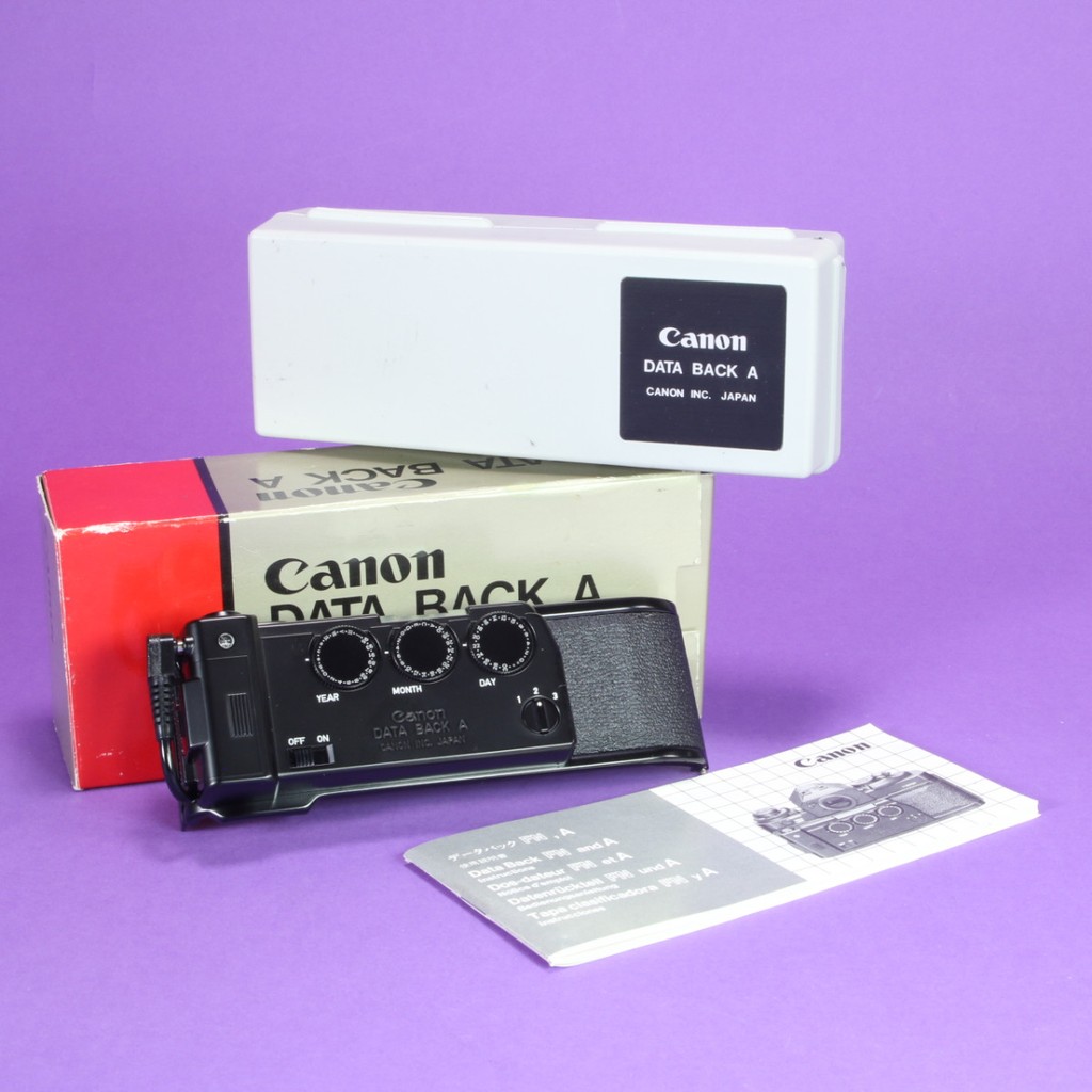 Canon Data Back A for A Series Cameras - Print Dates Into Your