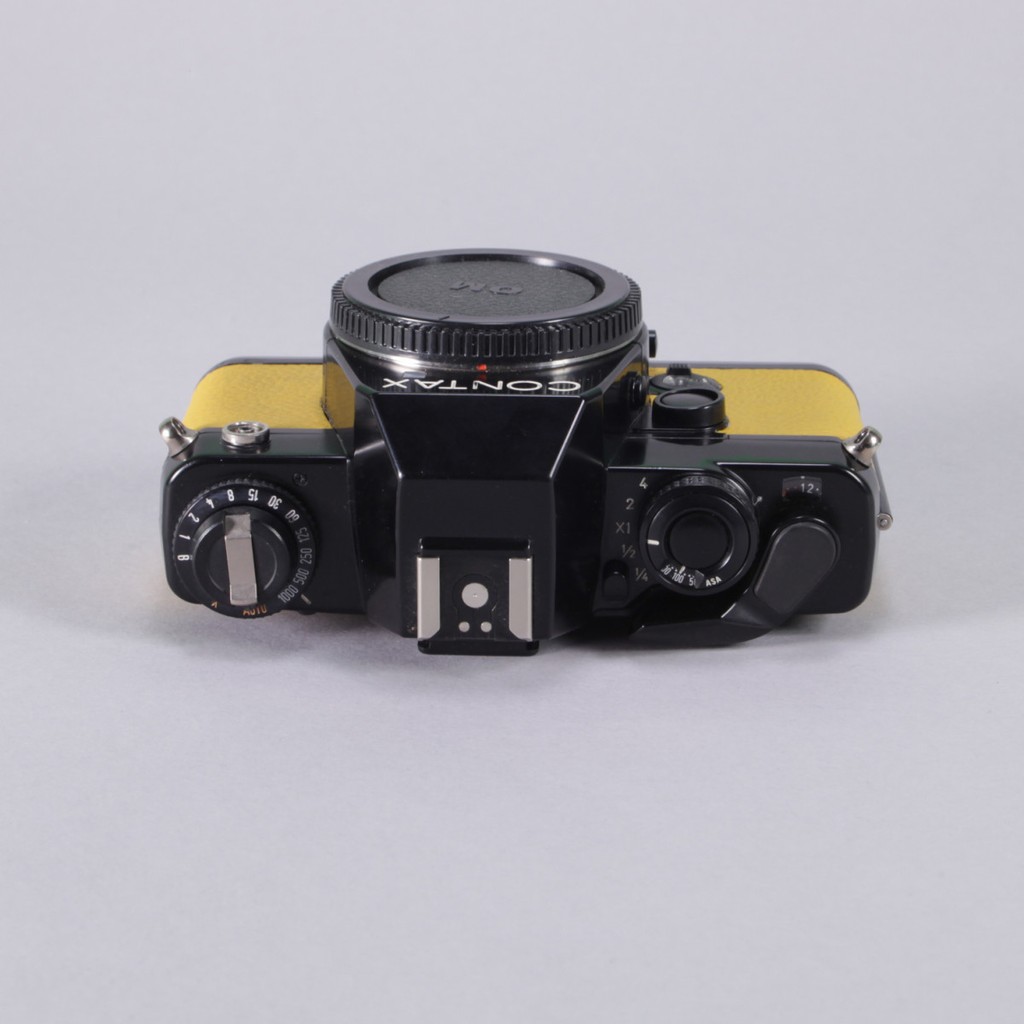 Contax 139 Quartz Camera -Reskinned in Yellow | Blue Moon Camera