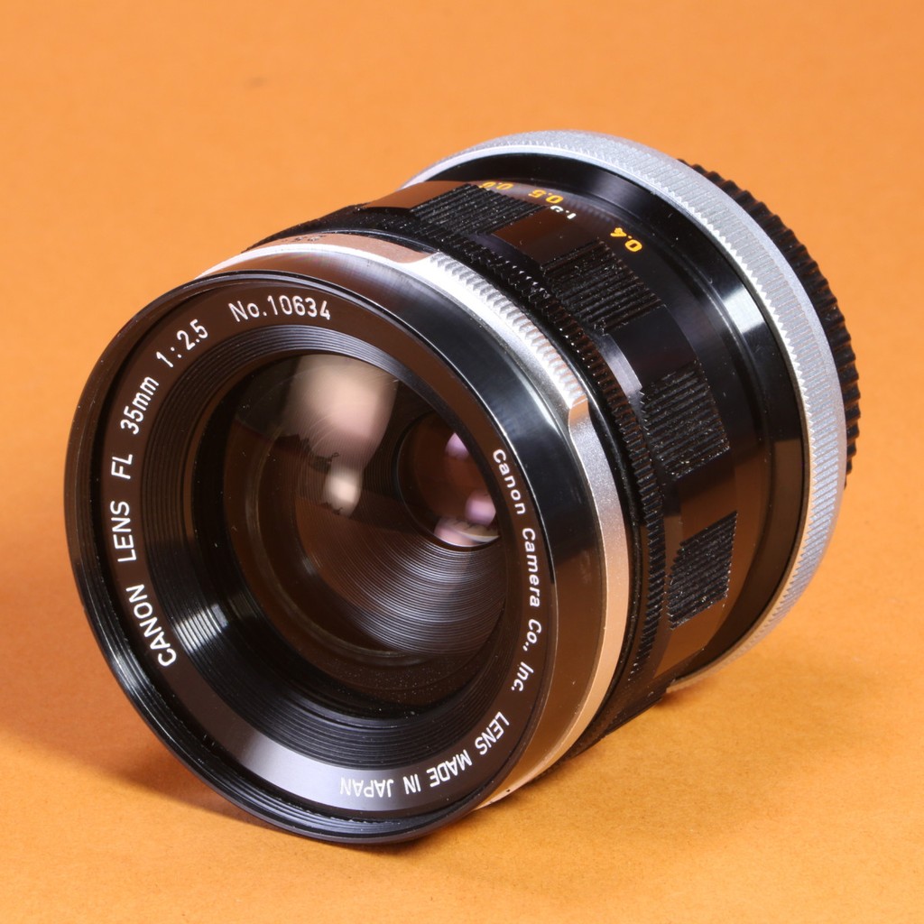 美品 Canon FL 35mm f/2.5 レンズ 即撮影可 Canon 35mm f2.5 FL Lens for Canon FL | Blue Moon Camera