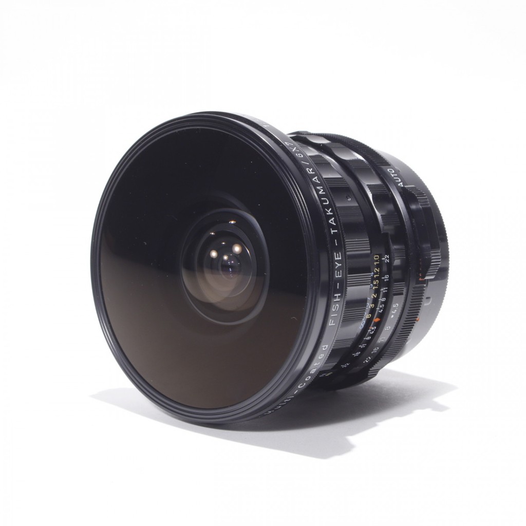 TAKUMAR 6X7 35mm f/4.5 フィッシュアイレンズ Pentax 35mm f4.5 Fish-Eye-Takumar 6x7 Lens | Blue Moon Camera